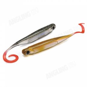 Power Minnow Curly Tail 75mm natur shad